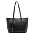 Borsa a spalla nera con piccole borchie Carrera Jeans Allie, Brand, SKU b511000426, Immagine 0